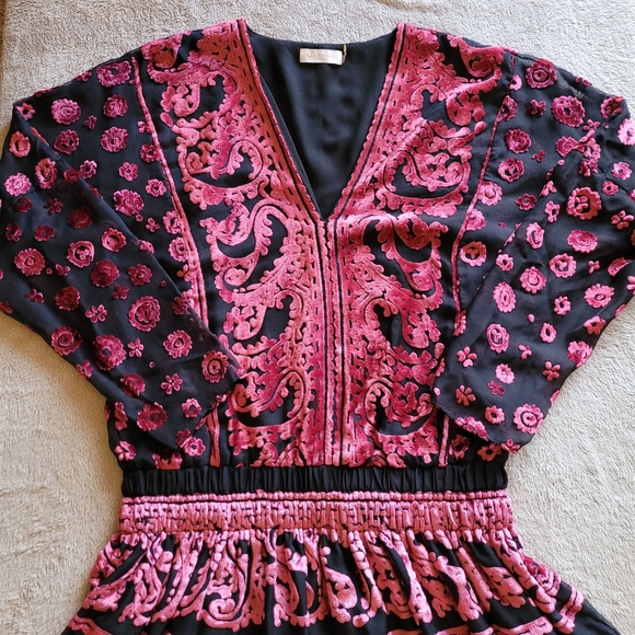 Ramy Brook Clarice mini dress in Malbec size large - Picture 6 of 15